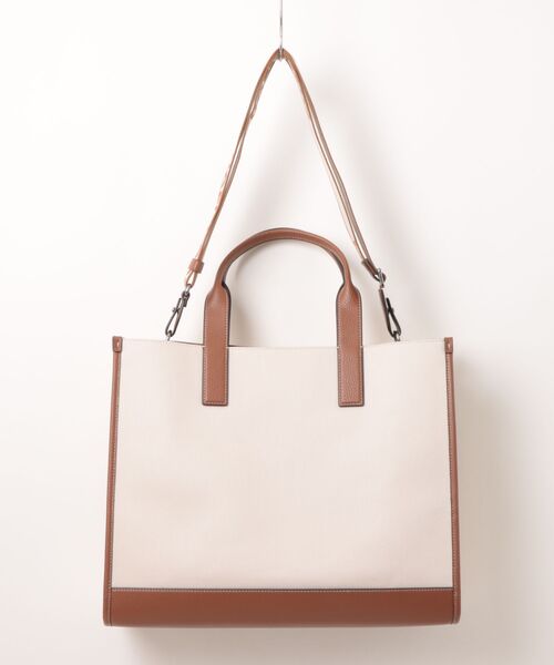 MICHAEL KORS(マイケルコース)の「COOPER ストラクチャー トート ウィズ ストラップ(トートバッグ・メンズ・ベージュ系・FREE)」の2枚目の写真
