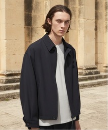 【尾州ウール使用】超撥水 WOOL GABARDINE FLIGHT BLOUSON |MADEINJAPAN/日本製/尾州/撥水/防汚洗える/ムレ防止/