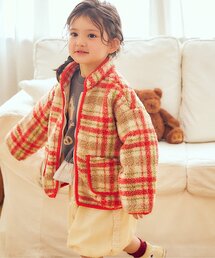 Boribon（ボリボン）の「ボアジャカードブルゾン（ブルゾン）」