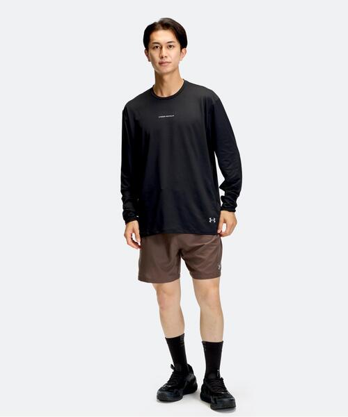 UNDER ARMOUR（アンダーアーマー）の「UAストレッチ グラフィック ロングスリーブ シャツ（トレーニング/メンズ）（Tシャツ/カットソー・メンズ・ブラック・L/2XL/3XL/S/M/XL）」の3枚目の写真