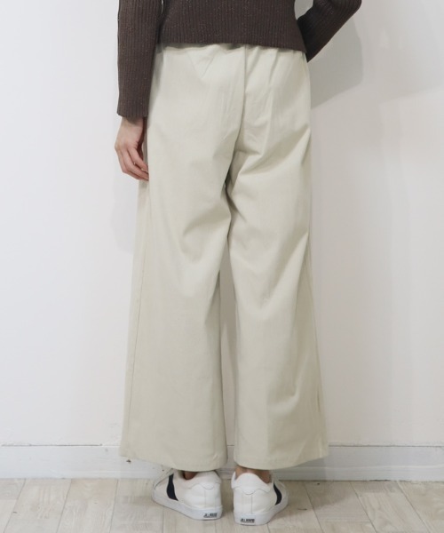 DISKEEN SURE(ディスキーンシュアー)の「気になるお腹&脚ラインを丸ごとカバー◎大人の体型カバーパンツ スカーチョ見えワイドパンツ(その他パンツ・レディース・カーキ/ブラック/ベージュ/ブラウン・FREE)」の10枚目の写真