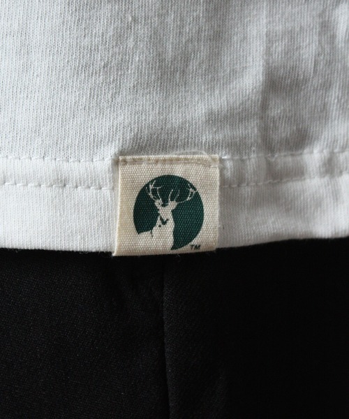 CAPTAIN STAG(キャプテンスタッグ)の「【CAPTAIN STAG/キャプテンスタッグ】ポケット付 ワンポイントロゴ Tシャツ 長袖(Tシャツ/カットソー・メンズ・ブラック/杢グレー/ホワイト・L/M)」の11枚目の写真