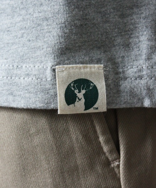CAPTAIN STAG(キャプテンスタッグ)の「【CAPTAIN STAG/キャプテンスタッグ】ポケット付 ワンポイントロゴ Tシャツ 長袖(Tシャツ/カットソー・メンズ・ブラック/杢グレー/ホワイト・L/M)」の15枚目の写真
