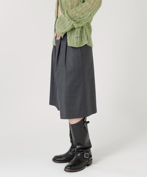 forget-me-nots(フォーゲットミーノッツ)の「TAILORED SHORTS FMN-26AW-PT003(その他パンツ・レディース・ブラック/グレー・MEDIUM/SMALL)」の5枚目の写真