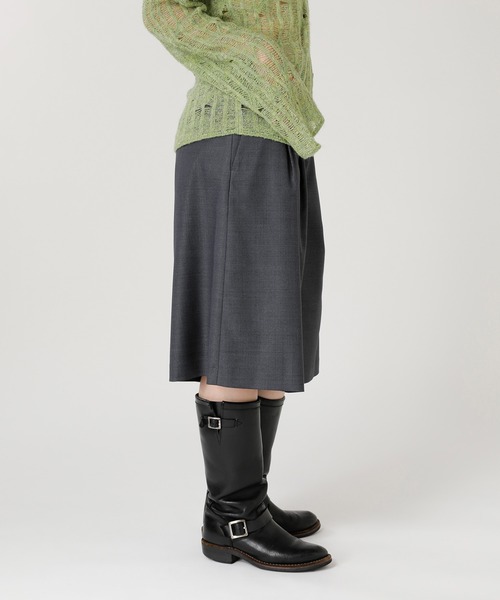 forget-me-nots(フォーゲットミーノッツ)の「TAILORED SHORTS FMN-26AW-PT003(その他パンツ・レディース・ブラック/グレー・MEDIUM/SMALL)」の7枚目の写真