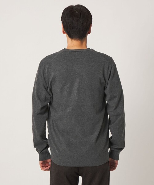 A DAY IN THE LIFE UNITED ARROWS(アデイインザライフユナイテッドアローズ)の「ソフト テンジク カーディガン-ウォッシャブル-<A DAY IN THE LIFE>(カーディガン/ボレロ・メンズ・モカ/ブラック/ダークグレー・M/L/XL)」の12枚目の写真