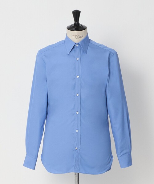 UNITED ARROWS & SONS(ユナイテッドアローズアンドサンズ)の「<UNITED ARROWS & SONS by MASATAKA HATTORI> REGULAR SHIRT/シャツ(シャツ/ブラウス・メンズ・コバルトブルー・38cm/39cm/40cm/41cm/42cm/43cm)」の1枚目の写真