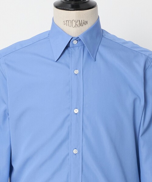UNITED ARROWS & SONS(ユナイテッドアローズアンドサンズ)の「<UNITED ARROWS & SONS by MASATAKA HATTORI> REGULAR SHIRT/シャツ(シャツ/ブラウス・メンズ・コバルトブルー・38cm/39cm/40cm/41cm/42cm/43cm)」の6枚目の写真