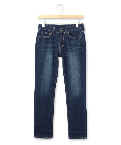 grove（グローブ）の「リヨセル混ガールフレンドデニム（デニムパンツ・レディース・ブルー系1/ブルー・02/03）」の2枚目の写真