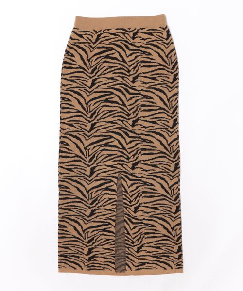 RVCA(ルーカ)の「RVCA ウィメンズ MAXI PENCIL SKIRT スカート 【2026年秋冬モデル】(スカート・レディース・ブラック/アニマル・SMALL/MEDIUM)」の3枚目の写真