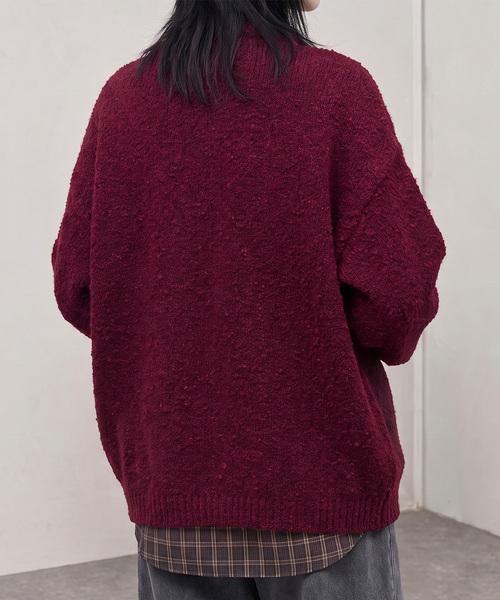 Alfred Alex】Geometric Pattern Cardigan / ジオメトリック柄