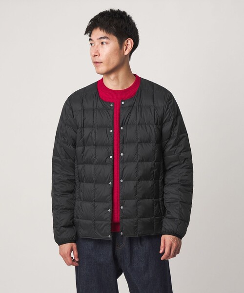 TAION(タイオン)の「TAION 3WAY モッズ インナーダウン ブルゾン -撥水・防風-(ダウンジャケット/コート・メンズ・ブラック/ベージュ/ダークグレー・M/S/XL/L)」の9枚目の写真