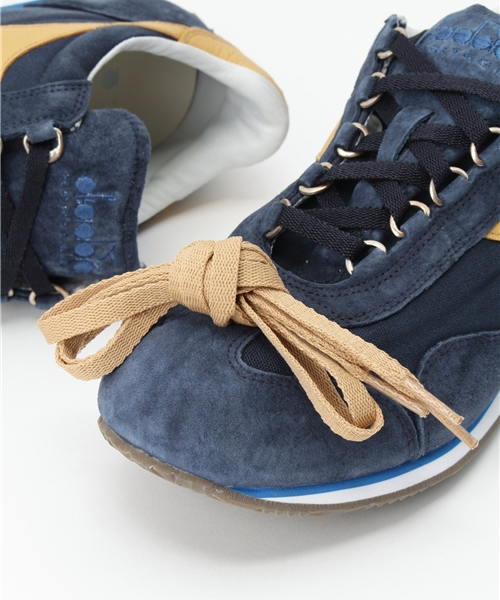 diadora HERITAGE(ディアドラヘリテージ)の「diadora HERITAGE EQUIPE STONE WASH(スニーカー・メンズ・グレー/ブラック/ブルー/ネイビー/ブラウン・6.5/7.5/7/6/8)」の6枚目の写真