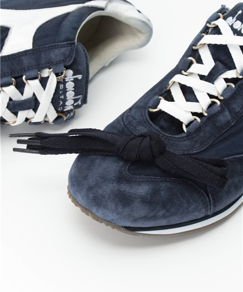 diadora HERITAGE(ディアドラヘリテージ)の「diadora HERITAGE EQUIPE STONE WASH(スニーカー・メンズ・グレー/ブラック/ブルー/ネイビー/ブラウン・6.5/7.5/7/6/8)」の8枚目の写真