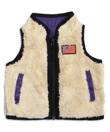 F.O.KIDS | ベビーリバーシブルボアベスト(ダウンベスト)