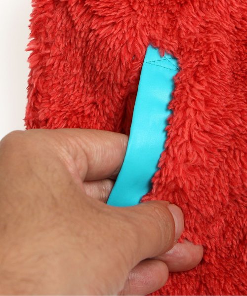 F.O.KIDS(エフオーキッズ)の「ベビーリバーシブルボアベスト(ダウンベスト・キッズ・ベージュ/ネイビー/レッド・90/80/70)」の7枚目の写真