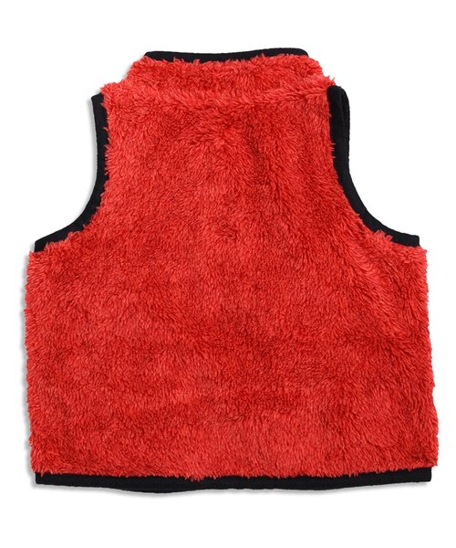 F.O.KIDS(エフオーキッズ)の「ベビーリバーシブルボアベスト(ダウンベスト・キッズ・ベージュ/ネイビー/レッド・90/80/70)」の16枚目の写真