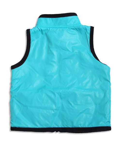 F.O.KIDS(エフオーキッズ)の「ベビーリバーシブルボアベスト(ダウンベスト・キッズ・ベージュ/ネイビー/レッド・90/80/70)」の12枚目の写真