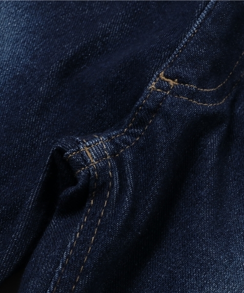 GLOBAL WORK(グローバルワーク)の「【キッズ】カットデニムスキニーパンツ/728362(デニムパンツ・キッズ・ネイビー/ライトブルー・MEDIUM/SMALL/X-LARGE/LARGE)」の8枚目の写真