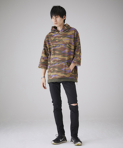 NOISE MAKER（ノイズメーカー）の「ブラックデニムスキニーパンツ（デニムパンツ・メンズ・ブラック系その他4/ブラック系その他3・L/S/M）」の6枚目の写真