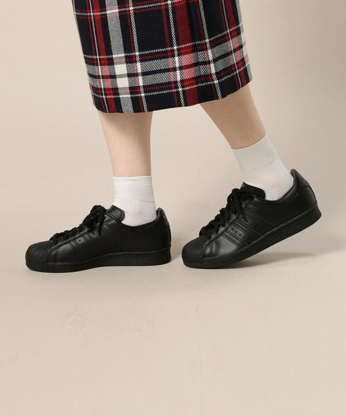 adidas（アディダス）の「＜adidas（アディダス）＞レザー SUPERSTAR 80s スニーカー（スニーカー・レディース・ホワイト/ブラック・24.5cm/25cm/23.5cm/24cm）」の10枚目の写真