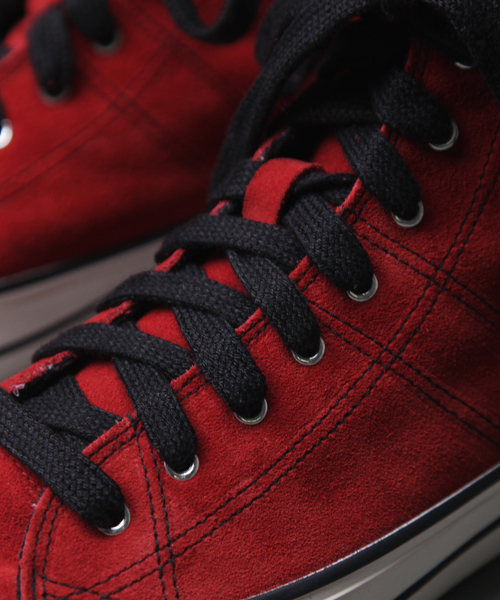 MONKEY TIME（モンキータイム）の「MT スエード　ジップ　ハイカットスニーカー ∴　§　◆（スニーカー・メンズ・レッド/ブルー/ブラック・SMALL/MEDIUM/LARGE）」の9枚目の写真