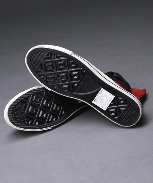 MONKEY TIME（モンキータイム）の「MT スエード　ジップ　ハイカットスニーカー ∴　§　◆（スニーカー・メンズ・レッド/ブルー/ブラック・SMALL/MEDIUM/LARGE）」の5枚目の写真