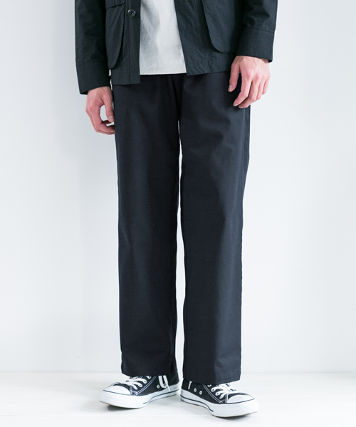 URBAN RESEARCH DOORS MENS(アーバンリサーチ ドアーズ メンズ)の「DOORS Wide Easy Trouser(その他パンツ・メンズ・ベージュ/ネイビー・38/40)」の1枚目の写真