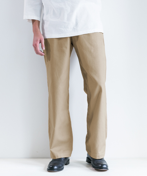 URBAN RESEARCH DOORS MENS(アーバンリサーチ ドアーズ メンズ)の「DOORS Wide Easy Trouser(その他パンツ・メンズ・ベージュ/ネイビー・38/40)」の5枚目の写真