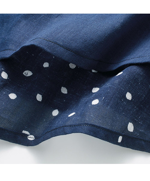 Live in comfort(リブインコンフォート)の「リブ イン コンフォート 気づいたらきゅん♪レモンドット柄のふわひらコットンロングスカート(スカート・レディース・ブラック/グレー/ネイビー・XX-LARGE/NM/NS/SL/X-LARGE/LARGE/MEDIUM/SMALL)」の4枚目の写真