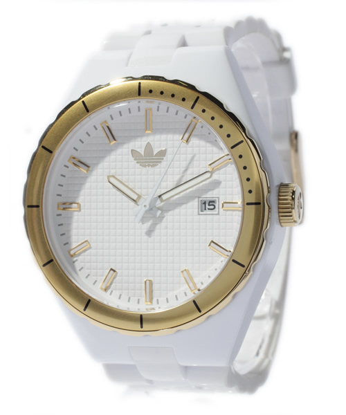 adidas Originals（アディダスオリジナルス）の「CAMBRIDGE（アナログ腕時計・メンズ・ホワイト/ブルー/ゴールド/マルチ・FREE）」の2枚目の写真