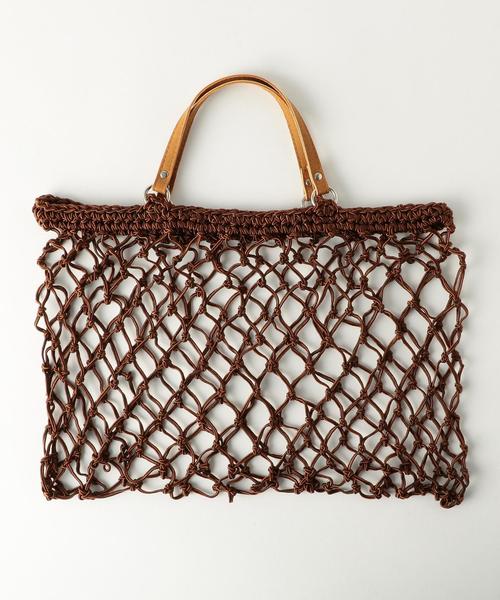 Another Edition（アナザーエディション）の「Meshトートバッグ（トートバッグ・レディース・グレー/ブラウン/ケリー・FREE）」の12枚目の写真