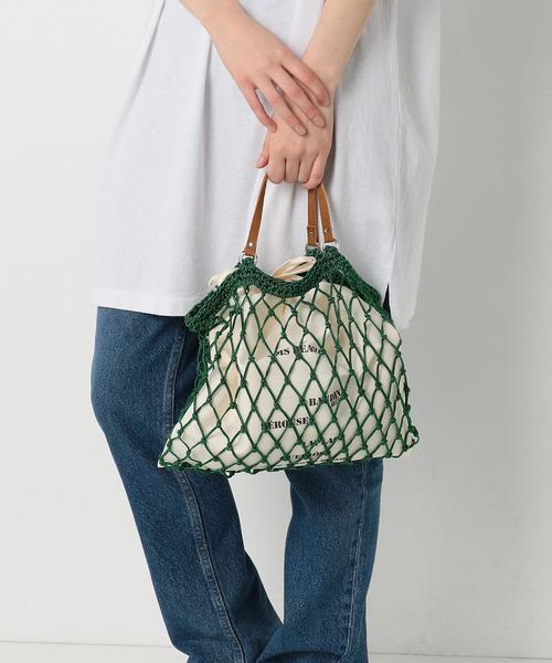 Another Edition（アナザーエディション）の「Meshトートバッグ（トートバッグ・レディース・グレー/ブラウン/ケリー・FREE）」の15枚目の写真