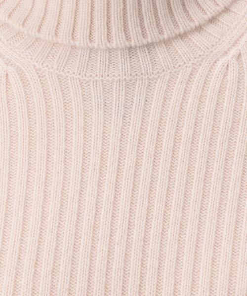 Drawer ドゥロワー　アイボリー リブ編み セーター Drawer アイボリー リブ編みセーター サイズ2