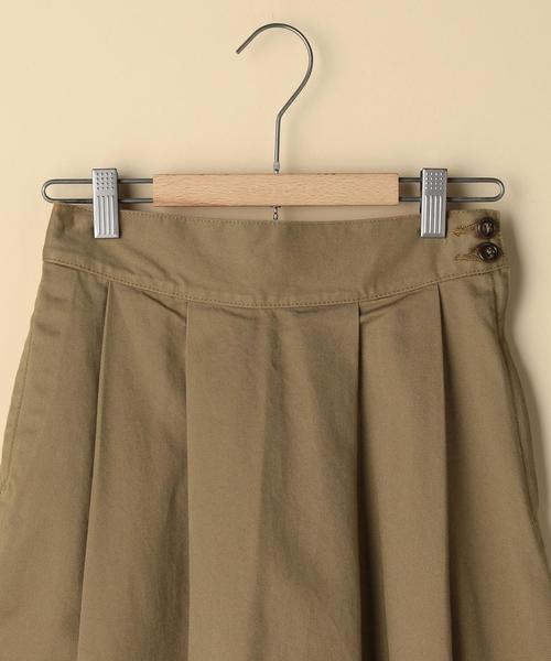 coen（コーエン）の「【大人気・追加生産】チノロングフレアスカート（スカート・レディース・ベージュ/オリーブ/ネイビー・MEDIUM/LARGE）」の5枚目の写真