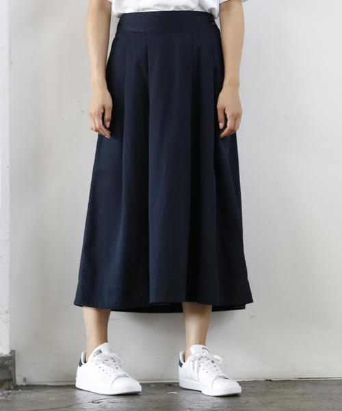 coen（コーエン）の「【大人気・追加生産】チノロングフレアスカート（スカート・レディース・ベージュ/オリーブ/ネイビー・MEDIUM/LARGE）」の18枚目の写真