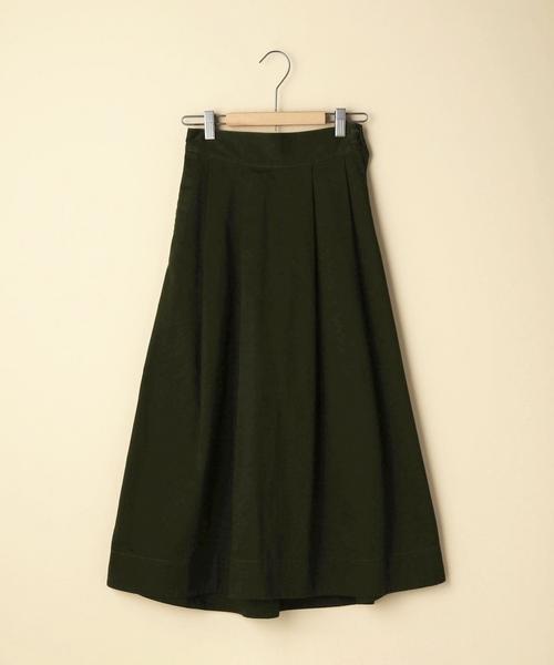 coen（コーエン）の「【大人気・追加生産】チノロングフレアスカート（スカート・レディース・ベージュ/オリーブ/ネイビー・MEDIUM/LARGE）」の11枚目の写真