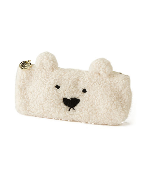 Hitch Hike ヒッチハイク の Web限定 くるくるくまペンケース ステーショナリー Wear