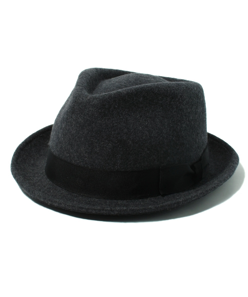 WEGO（ウィゴー）の「ポークパイハット（ハット・メンズ・ブラック/ダークグレー/ブラウン・FREE）」の3枚目の写真