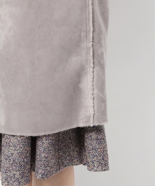 laboratory work（ラボラトリーワーク）の「リバーシブルムートンコート（ムートンコート・レディース・グレー/ベージュ・MEDIUM）」の18枚目の写真