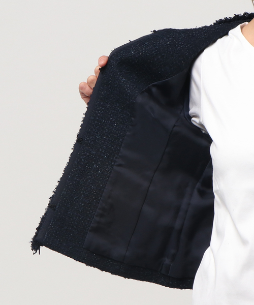 ESTNATION（エストネーション）の「ESTNATION ネイビーツイード