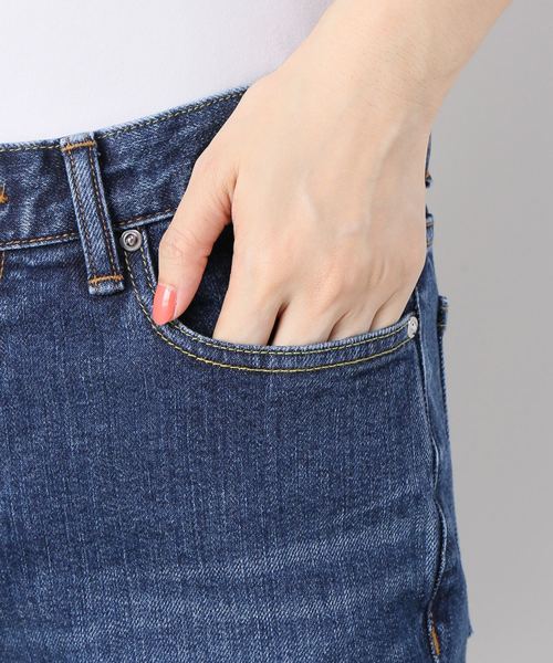 JOURNAL STANDARD relume(ジャーナルスタンダード レリューム)の「ST/スリムダメージデニム#(デニムパンツ・レディース・ネイビー/ダークブルー・34/36/38/40)」の5枚目の写真