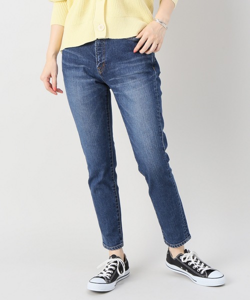 JOURNAL STANDARD relume(ジャーナルスタンダード レリューム)の「ST/スリムダメージデニム#(デニムパンツ・レディース・ネイビー/ダークブルー・34/36/38/40)」の21枚目の写真