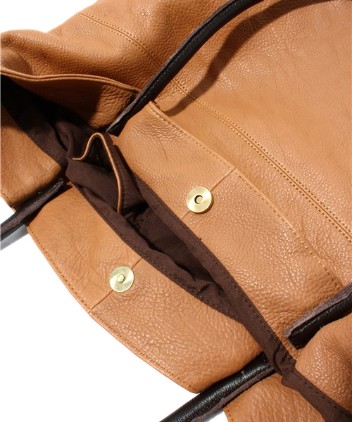 STUDIOUS(ステュディオス)の「AnnaMarie レザー2wayトートバック 【WEB限定】∴(トートバッグ・レディース・ダークブラウン/ピンク/グレー/ネイビー/キャメル/チョコ/グレー系その他/マルチ/ブラック系その他/グリーン・FREE)」の14枚目の写真