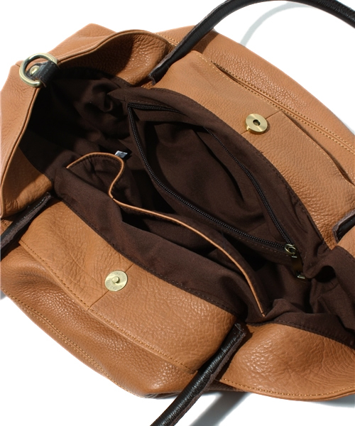 STUDIOUS(ステュディオス)の「AnnaMarie レザー2wayトートバック 【WEB限定】∴(トートバッグ・レディース・ダークブラウン/ピンク/グレー/ネイビー/キャメル/チョコ/グレー系その他/マルチ/ブラック系その他/グリーン・FREE)」の15枚目の写真