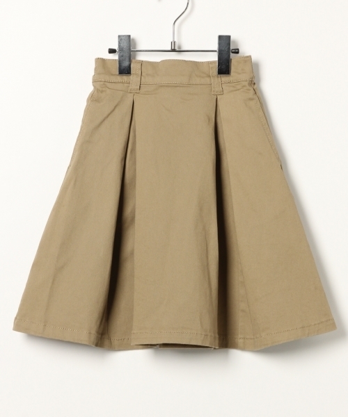 GLOBAL WORK（グローバルワーク）の「【キッズ】チノフレアスカート/776561（スカート・キッズ・ブラウン/グリーン・SMALL/X-LARGE/XX-LARGE/MEDIUM/LARGE）」の2枚目の写真