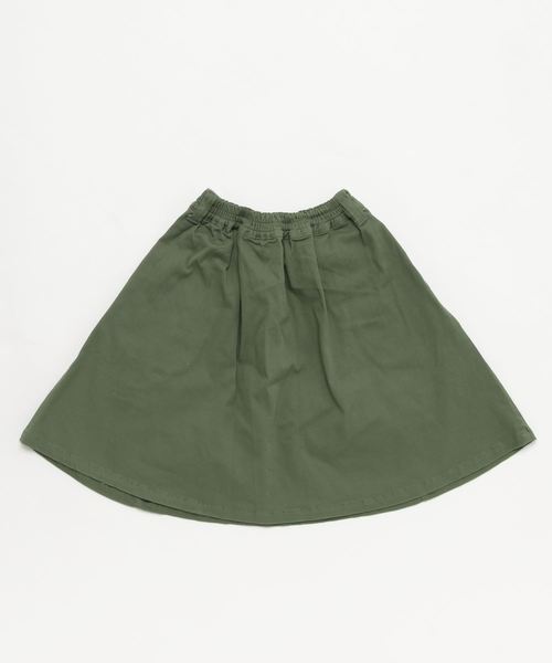 GLOBAL WORK（グローバルワーク）の「【キッズ】チノフレアスカート/776561（スカート・キッズ・ブラウン/グリーン・SMALL/X-LARGE/XX-LARGE/MEDIUM/LARGE）」の3枚目の写真