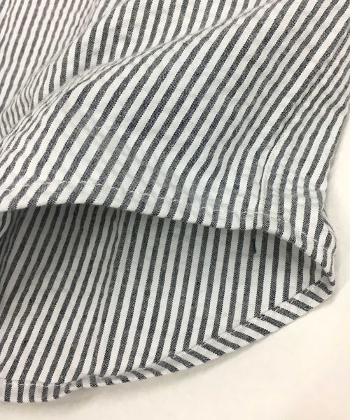 ATELIER SAB for men（アトリエサブフォーメン）の「シアサッカー7分袖シャツ（シャツ/ブラウス・メンズ・ブラック/ブルー/ネイビー・48/50）」の12枚目の写真