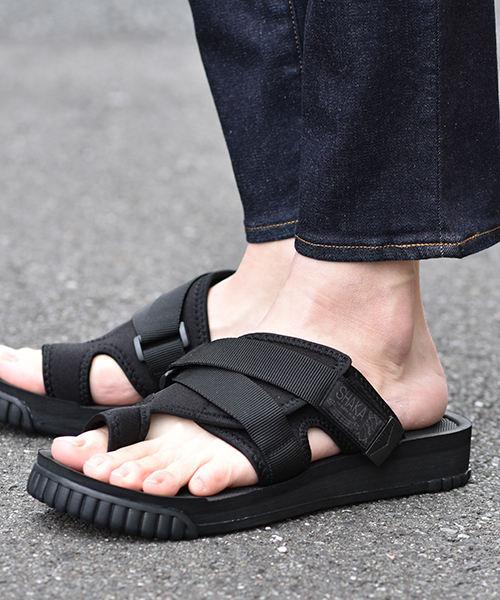 SHAKA（シャカ）の「別注カラー有【SHAKA / シャカ】TRIPPER（サンダル・メンズ・オリーブ/カーキブラウン/グレー/ネイビー/ブラック/ブラック系その他・10/5/6/7/8/9）」の3枚目の写真