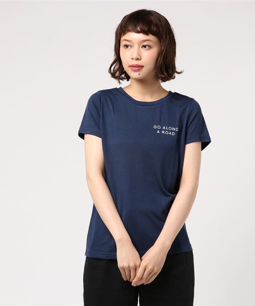 Kobe Lettuce コウベレタス の 選べる3type 筆記体 胸元ロゴ ブロック体 半袖シンプルロゴtシャツ トップス レディース C3291 神戸レタス Tシャツ カットソー Wear